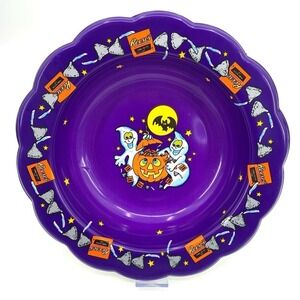 Vintage 1995 Hershey Reese’s Halloween Candy Bowl Berman Industries USA Made